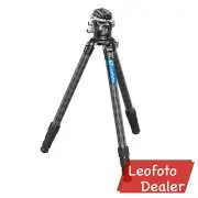 Leofoto LM-324CLX+LH-55LR Tripod 75mm Outdoor Shooting Set with BallHead