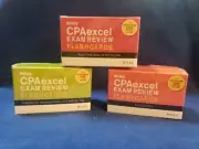 3 Wiley CPAexcel Exam Review Flashcards - NEW - Auditing, Accounting, Regulation