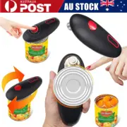 Electric Can Opener Portable Battery Operated One Touch Can Opener Smooth Edge