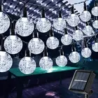 Solar Garden Lights Outdoor, 40Ft/12M 100 LED Solar String Lights Waterproof, So