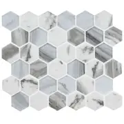 MSI SMOT-GLS-ESP6MM Esperanza - 12" x 12" Square Geometric Wall - Glossy