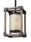 Sea Gull Lighting 6113301-846 Dunning 1-Light Mini-Pendant in Stardust / Cerused