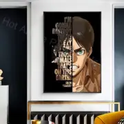 Anime Canvas Painting Posters Wall Art Picture Mural Living Room Decor 55x80cm I