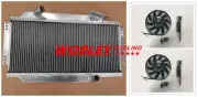 2 ROW For Triumph Spitfire MARK III/IV / 1500 1964-1978 Aluminum radiator & fans