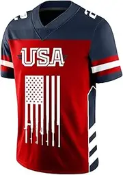 [Greater Half] Custom 2nd Amendment Football Jersey (Small-XXXXL)