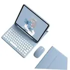 Keyboard Case for Galaxy Tab S7 11" / S8 11" / S9 11" / S9 FE 10.9" Mist Blue