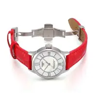 在飛比找Yahoo!奇摩拍賣優惠-Tissot 天梭杜魯爾系列皮帶80機芯機械女腕錶 T099