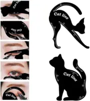 Garden of Arts Cat Line Eyeliner Stencil, Smoky Eyeshadow Applicators Templat...