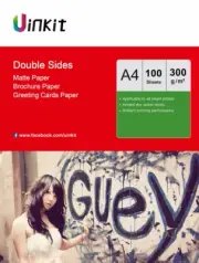 A4 300Gsm Super Thick Double Sides Matte Photo Paper Inkjet Paper Print 100sheet