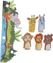GETAJGHSD 1 Set Felt Finger Puppets Animals Finger Puppet Finger Puppets Farm Animal Hand Puppets for Felt Animal Mini Hand Puppets Parent- Game Finger