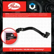 Radiator Hose fits MINI CLUBMAN COOPER F54 2.0 Upper 2019 on Coolant Gates New