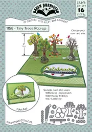 Karen Burniston Tiny Trees Pop-Up Die