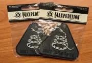 2x Don't Tread On Me maxpediton pvc morale patch swat color