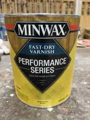 Minwax Performance Series Fast Drying Gloss Varnish 1 Gallon NEW