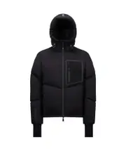 Moncler Grenoble Hooded Padded Jacket 1,2,3,4,5 black