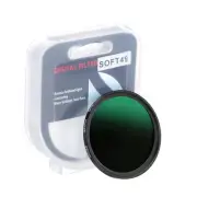 49mm Mist Filter Soft Diffusion Filter Fog Effect Camera Lens Black
