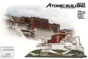 The Potala Palace 3D DIY Model Premium Building Blocks Micro Diamond Bricks