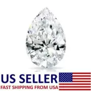 3.53 PEAR SHAPE IGI Certified Lab Grown CVD Diamond H Color VS1 Clarity