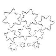 Christmas Cookie Cutters Baking Snowflake Biscuit Cutter Kitchen Accessories
