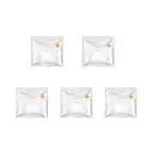 5pcs Food Sealer Bags Eco-friendly Moisture-proof Vegetable Vacuum Sealer