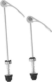 Milisten Simple Install Bike Skewer Mount Quick Release Lever for Wheel Hub Pair for and Road Bikes