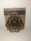 2011 Pampered Chef Round-Up From The Heart Cast Iron Collectible Trivet - NIB