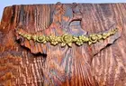 New Bear & Wreath Welcome Wooden Wall Sign Rustic Lodge Cabin Home Decor USA