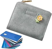 [Walopola] Womens Wallet | Multi Card Wallet Case Billfold Wallet Pocket Wallet Credit Card Holder | Large Capacity Card Case Purse with ID Window for Driver's License Cash Credit Cards