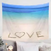The Beach of Love Tapestry