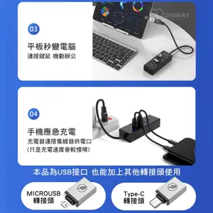 高速3.0 USB 集線器 快速傳輸 HUB 高速擴展器 即插即用 免驅動 分線器 USB延長線 USB擴充 傳輸線