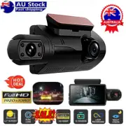 1080P Dual Lens Car DVR Dash Cam Video Recorder G-Sensor Front / Rear Camera ZR