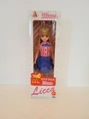 NRFB NEW Licca Doll McDonald's Dress Costume Vintage Rare TAKARA