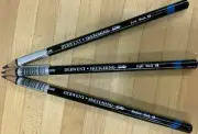 Derwent Sketching Pencils 3 HB 4B 8B Your Choice Light Med Dark Wash