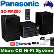 Panasonic SC-PM250 Micro CD Hi-Fi System with Bluetooth FM USB Black