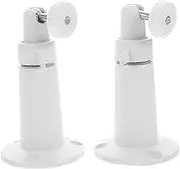 Indoor/Outdoor Camera Bracket 2pcs Aluminum Alloy Security Mount Easy Installation and Adjustable Angle