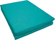 Douceur d'Interieur Outre Mer 57 Thread Plain Cotton Bed Sheet 180 x 290 cm