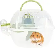 Hamster Carrier,Portable Guinea Pigs Travel Carrier | Small Pet Carrier, Water Bottle Included, Hedgehog Carry Case for Hamsters, Chinchillas, Sugar Quolls