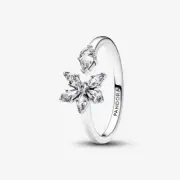 *BRAND NEW* Pandora Timeless Sparkling CZ Herbarium Cluster Open Ring 192611C01
