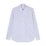 [Mazzarelli] Mazzarelli Polka-dot Print Shirt 40 CM WHITE/BLUE