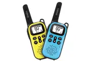 Uniden ADV05-2 - 80 Channel Mini Compact UHF Handheld Radios Twin Colour Pack