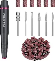 MelodySusie Portable Electric Nail Drill, USB Professional Efile Nail Drills for Acrylic Nails，Nail E File Nail Kit for Gel Nails, Manicure Pedicure Polishing Shape Tools Design for Home Salon Use