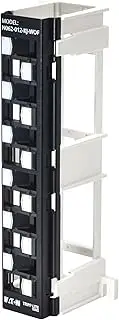 Eaton Tripp Lite 12-Port Wall-Mount Patch Panel for UTP Keystone Jacks, Offset Ports, Vertical or Horizontal Installation, TAA Compliant, Lifetime Manufacturer's Warranty (N062-012-KJ-WOF)