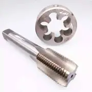 All RIGHT HSS TAP AND DIE SET 3/16 TO 1/2" - 6 SIZES BRITISH STANDARD WHITWORTH