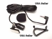 3.5mm Car Stereo External Microphone For Bluetooth Enabled Stereo Radio GPS DVD