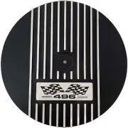 Big Block Chevy 496 - 13" Round Air Cleaner Kit - Black - Ansen USA
