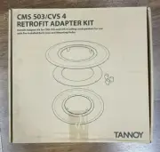 Tannoy CMS 503/ CVS 4 Retrofit Adapter Kit 1pc