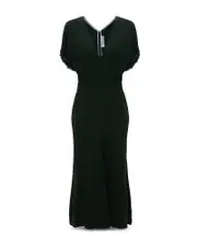 Victoria Beckham Blouson Midi Dress