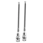 Reliable BNC Connector Antenna for Radio Scanner VHF UHF AM FM (2 Pack)