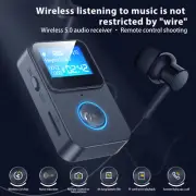 3.5mm AUX Home Stereo Wireless Bluetooth 5.0 Receiver Car Music Audio Adapter
