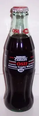 Coca-Cola Ohio State U Howard Hopalong Cassady Heisman Trophy Winner Coke Bottle